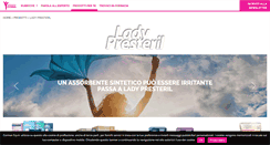 Desktop Screenshot of ladypresteril.it